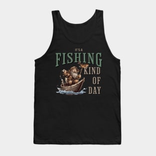 It's a Fishing Kind of Day Boat Tank Top